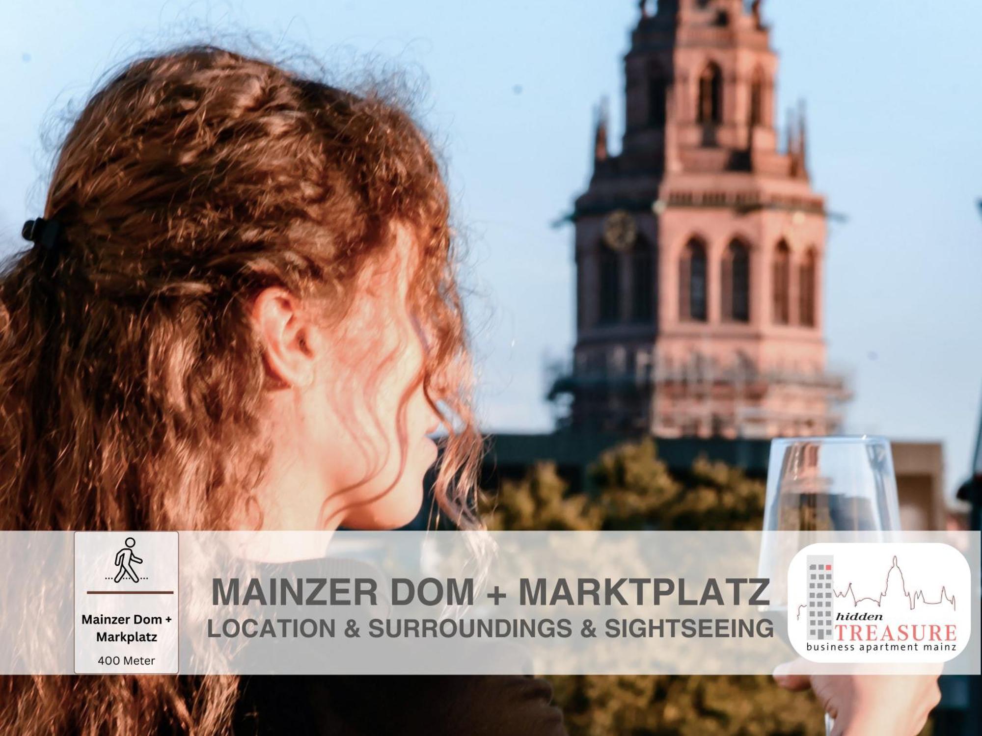 Hidden Treasure Business Apartment Mainz - Fantastic Rhine View In Center Of Mainz Old Town Exterior foto